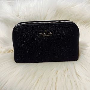 💛Kate Spade Glitter Cosmetic Case